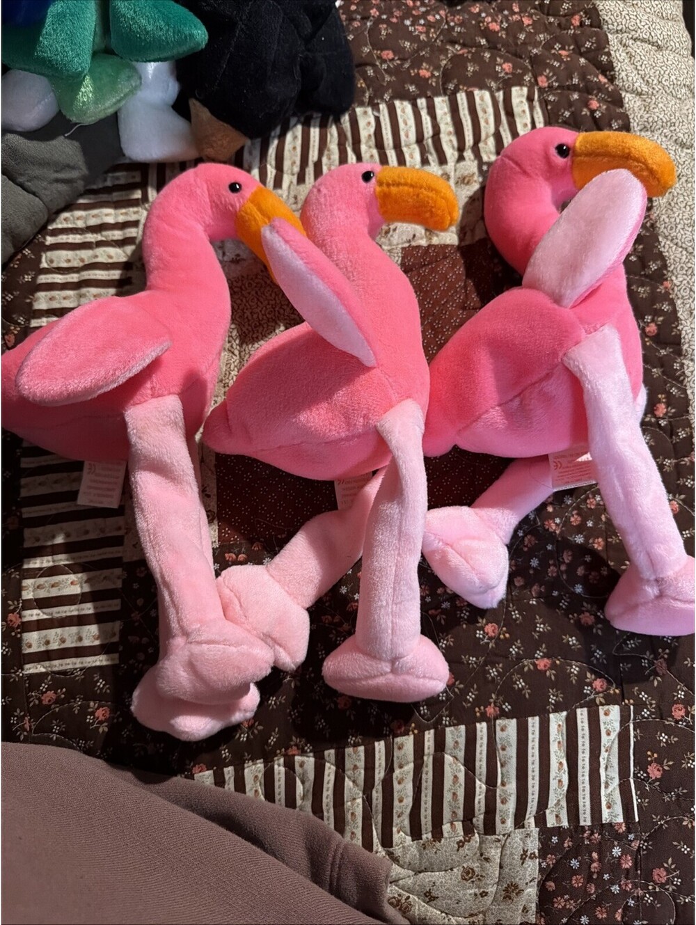 Ty Beanie Baby Pinky the Flamingo February 19, 1995